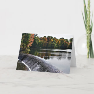 Gevouwen dank bedankkaart