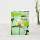 Gevouwen dank bedankkaart (Voorkant)