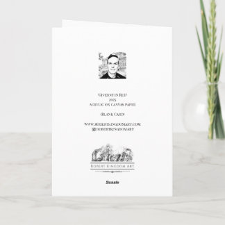 Gevouwen dank bedankkaart