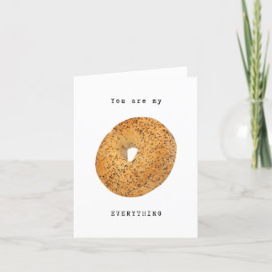 Gevouwen dank bedankkaart