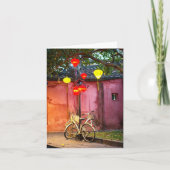 Gevouwen dank bedankkaart (Voorkant)