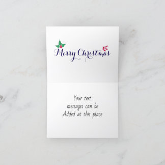 Gevouwen dank bedankkaart