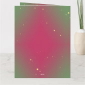 Gevouwen dank bedankkaart (Achterkant)