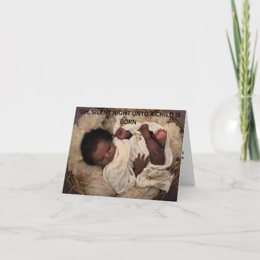 Gevouwen dank bedankkaart (Voorkant)