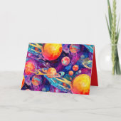 Gevouwen dank bedankkaart (Voorkant)