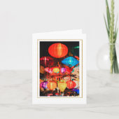 Gevouwen dank bedankkaart (Voorkant)