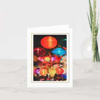 Gevouwen dank bedankkaart