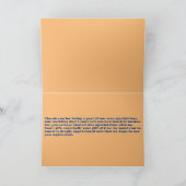 Gevouwen dank bedankkaart (Binnen)