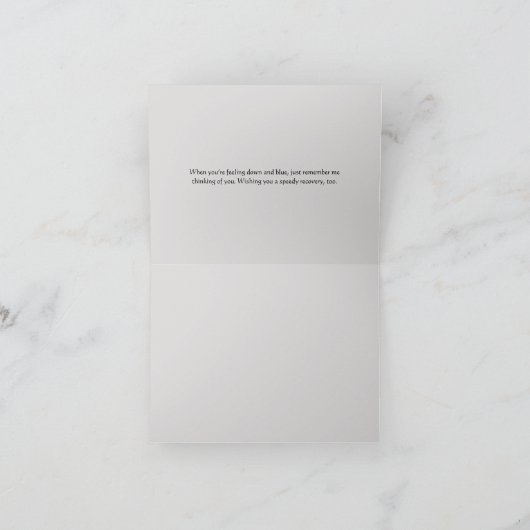 Gevouwen dank bedankkaart (Binnen)