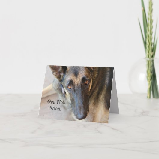 Gevouwen dank bedankkaart (Voorkant)