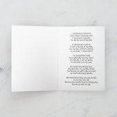 Gevouwen dank bedankkaart (Binnen)