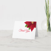 Gevouwen dank bedankkaart (Voorkant)