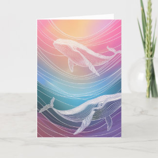 Gevouwen dank bedankkaart