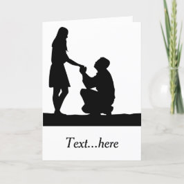 Gevouwen dank bedankkaart