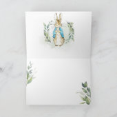 Gevouwen dank bedankkaart (Binnen)