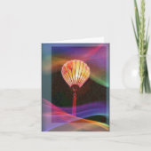 Gevouwen dank bedankkaart (Voorkant)