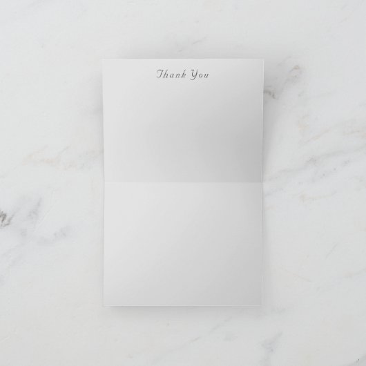 Gevouwen dank bedankkaart (Binnen)