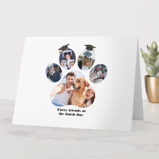 Gevouwen dank kaart (Kleine Plant)