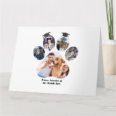 Gevouwen dank kaart (Voorkant)