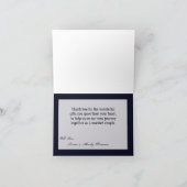 Gevouwen dank U kaart Oak Tree String Lights Night (Binnen)