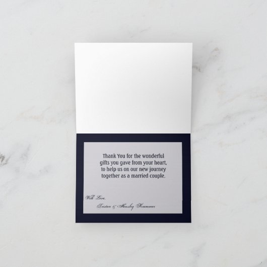 Gevouwen dank U kaart Oak Tree String Lights Night (Binnen)