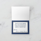 Gevouwen dank voor uw kaart Luchtkracht Klasse A U (Binnen)