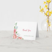 Gevouwen de Bloei van mei dankt u kaardt Kaart (Gele Bloem)