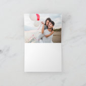 Gevouwen de Bloei van mei dankt u kaardt Kaart (Binnen)