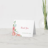 Gevouwen de Bloei van mei dankt u kaardt Kaart (Voorkant)