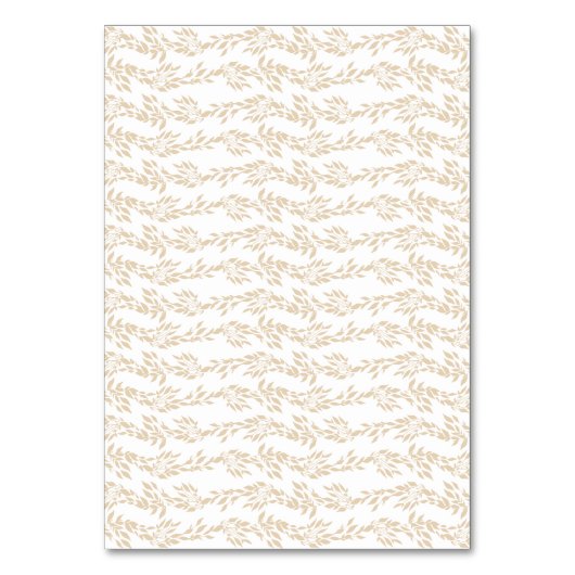 Gevouwen DIY Classic Monogram Gold Crest Place Car Kaart (Achterkant)