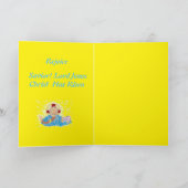 Gevouwen feestdag Kaart Pasen Lord Jesus Christus (Binnen)