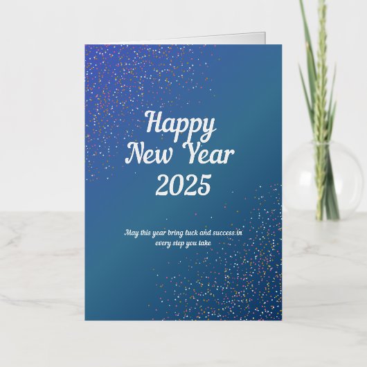 Gevouwen Folie Wenskaart (Voorkant)