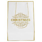 Gevouwen Folie Wenskaart Medium Cadeauzakje (Achterkant)