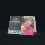 GEVOUWEN FOTO KERST KAART  krijtbord<br><div class="desc">Stuur een extra speciaal bericht met stijl en pizza dit jaar... Gepersonaliseerd met uw gegevens en foto's mijn moderne vakantie producten zijn zeker te onderscheiden van de vlaag van de groeten uw vrienden en familie zal dit seizoen ontvangen en zal een speciaal aandenken dat zal worden gekoesterd lang nadat het...</div>