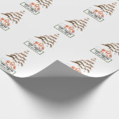 Gevouwen groet cadeaupapier (Hoek)