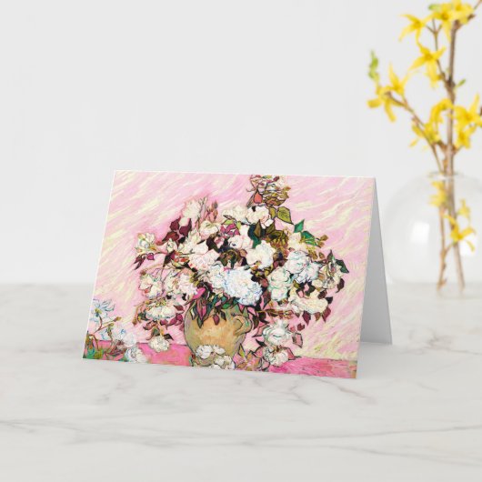 Gevouwen groet kaart (Gele Bloem)