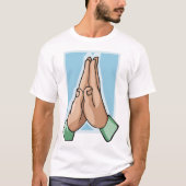 Gevouwen handen t-shirt (Voorkant)