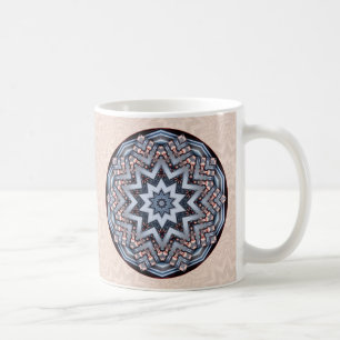 Gevouwen hoeken Aangepast Mandala ・ Mok