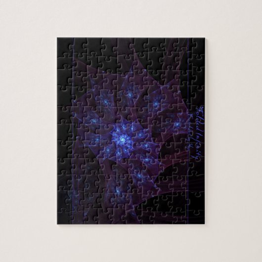 Gevouwen Infinity Fractal Puzzle Legpuzzel (Verticaal)