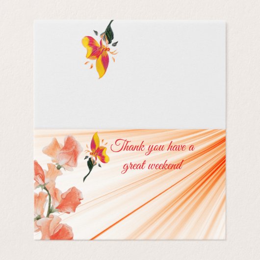 Gevouwen kaart (Buitenkant ongevouwen)