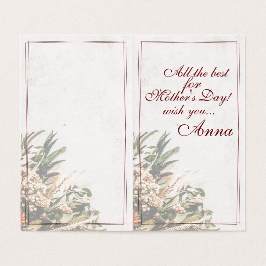 Gevouwen kaart (Binnenkant ongevouwen)