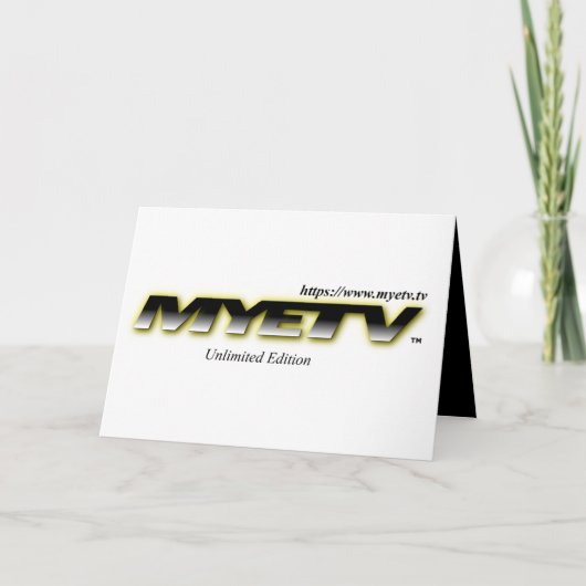 Gevouwen Kaart "Bedankt" (Voorkant)