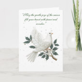 Gevouwen Kaart-Elegant Victoriaans kerst Kaart (Voorkant)