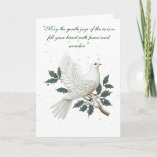 Gevouwen Kaart-Elegant Victoriaans kerst Kaart