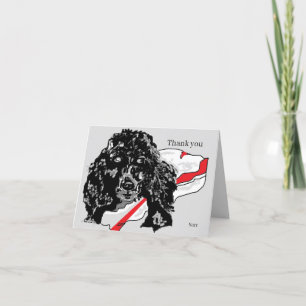 Gevouwen kaart - Kaart Tekening van porselein