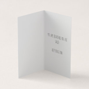 Gevouwen kaart - niet-Binair bewaard één