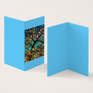 Gevouwen Kaart, papier: standaard halfglanzend Kaart