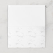 Gevouwen kaart plaatskaartje (Buitenkant ongevouwen)