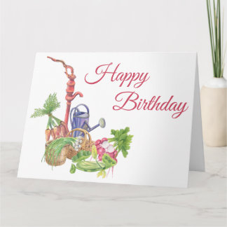 Gevouwen Kaart van Birthday Greeting