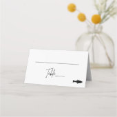 Gevouwen kaart - Vis Plaatskaartje (Voorkant)